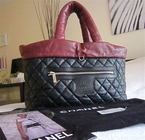 chanel cocoon tote|coco chanel black purse.